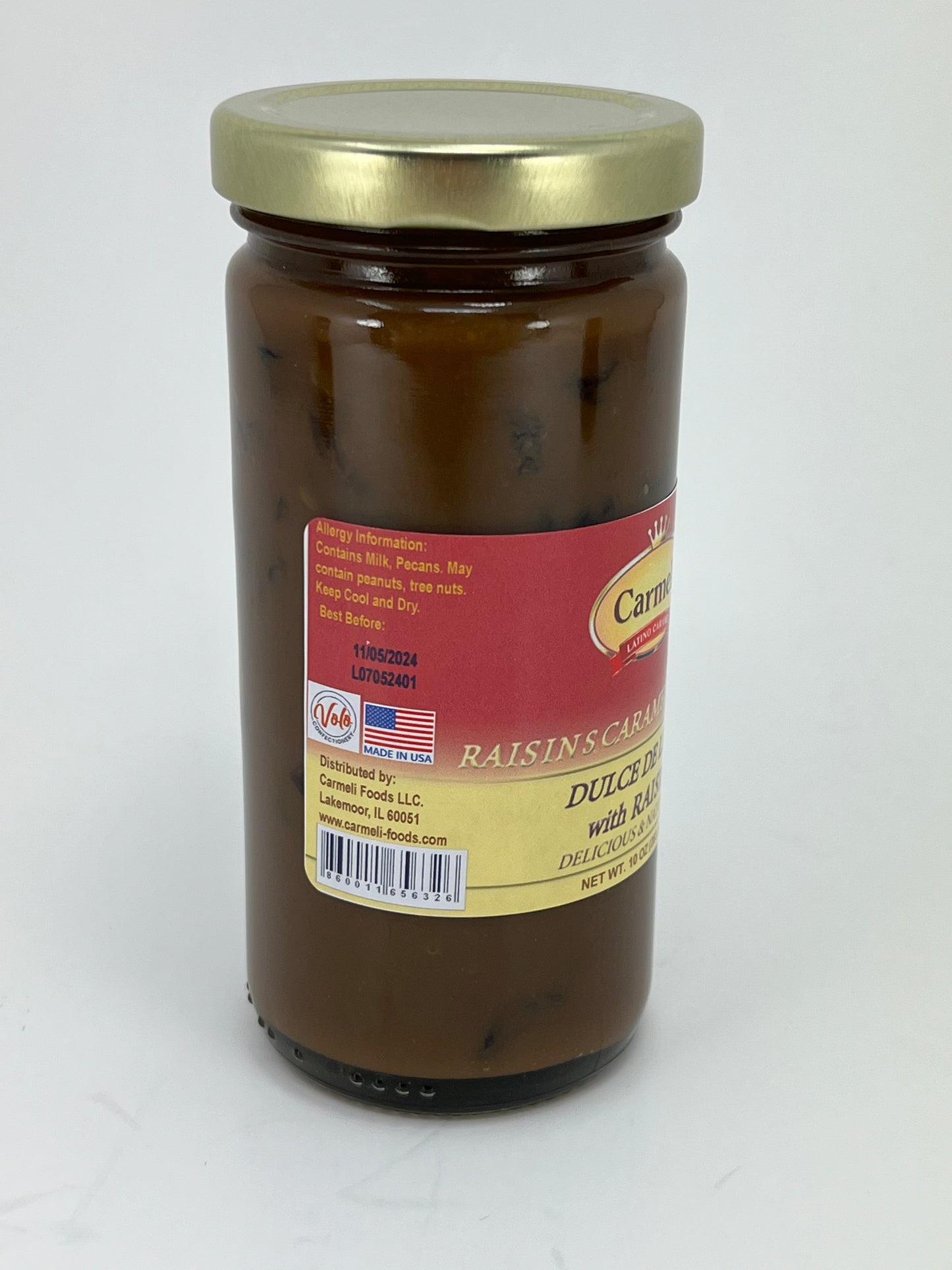 Raisins Caramel Spread